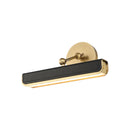 LED Wall Sconce<br /><span style="color:#4AB0CE;">Entrega: 4-10 dias en USA</span><br /><span style="color:#4AB0CE;font-size:60%;">PREGUNTE POR ENTREGA EN PANAMA</span><br />Collection: Valise Picture<br />Finish: Vintage Brass/Tuxedo Leather