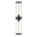 Alora - WV311602UBCG - Two Light Bathroom Fixture - Revolve II - Clear Glass/Urban Bronze