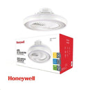 ABANICO DE TECHO UFO 19” DECORATIVO BLANCO CON LUZ  LED 40W CONTROL REMOTO