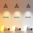 FOCO LED 3 EN 1, E27 9W EMPAQUE DUO EMITE 930LM, CON INTERRUPTOR CCT PARA ELEGIR TONALIDAD 30K,40K,65K, 100-240V 50-60HZ PF0.70 CRI80