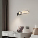 LÁMPARA DE PARED DECORATIVA LED 18W, EMITE 1400LM, TONALIDAD 3000K, 100-240V 50-60HZ, ACABADO NEGRO.