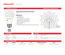 FOCO LED 3 EN 1, E27 9W EMPAQUE DUO EMITE 930LM, CON INTERRUPTOR CCT PARA ELEGIR TONALIDAD 30K,40K,65K, 100-240V 50-60HZ PF0.70 CRI80