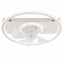 Abanico De Techo Con Luz Led 55W 2120lm Cct:30k,40k,60k Dimeable 6 Velocidades Control Remoto 110-240V.