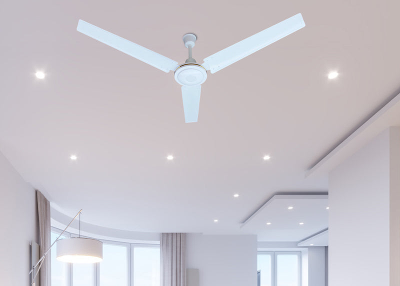 ABANICO INDUSTRIAL 3 ASPAS 56" 75W 110V 60HZ RPM 290 ROTOR.