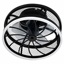 Abanico De Techo Con Luz Led 60W 3000LM  cct:30k,40k,60k Dimeable 6 Velocidades Control Remoto 110-240V.