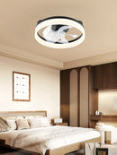 ABANICO DE TECHO CON CONTROL REMOTO Y  LUZ LED 40W, EMITE 2000LM,6 VELOCIDADES, OPCION PARA ELEGIR TONALIDAD DE LUZ CCT: 30K,40K,60K, 110-240V, 50-60HZ, GRADO DE PROTECCION IP20, ACABADO NEGRO.