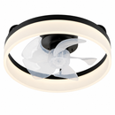 Abanico De Techo Con Luz Led 40W 2000LM Cct:30k,40k,60k Dimeable 6 Velocidades Control Remoto 110-240V.