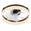 Abanico De Techo Con Luz Led 40W 2000LM Cct:30k,40k,60k Dimeable 6 Velocidades Control Remoto 110-240V.