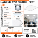 Lámpara de techo led 2x2 backlit 40w, 100lm/w, tonalidad 6500k, 120-277v, 50-60hz, ip20, cri80, angulo de haz 120º, marca honeywell.