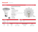 FOCO LED PAR20, E27, 5W, 500LM, 6500K, 100-240V, 50-60HZ PF>0.5, CRI>80, MARCA HONEYWELL.
