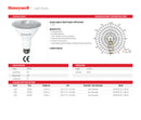FOCO LED PAR30 CUELLO LARGO, 12W, ROCA E27, 1150LM, TONALIDAD DE LUZ BLANCA 6500K, 100-277V, 50-60HZ, PF0.5, CRI80, ACABADO BLANCO.