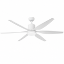 Abanico De Techo Luxia 66" Con Luz  Led 20W Cct:30k,40k,65k Dimeable 6 Velocidades Control Remoto 110-240V.