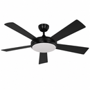 Abanico De Techo Carney 52" Con Luz Led 32W Cct: 30k,40k,60k Dimeable 6 Velociodades Control Remoto 110-240V.
