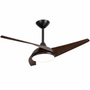 Abanico De Techo Zane 52" Con Luz Led 18W Cct: 30k, 40k, 65k Dimeable 6 Velocidades Control Remoto 110-240V.