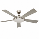 Abanico De Techo Carney 52" Con Luz Led 32W Cct: 30k,40k,60k Dimeable 6 Velociodades Control Remoto 110-240V.