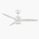 Abanico De Techo Butler 52" Con Luz Led De 15w Cct: 30k,40k,60k Dimeable 6 Velocidades Control Remoto 110-240v.