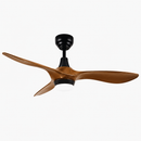 Abanico De Techo Luxor 52" Con Luz  Led 20W Cct:30k,40k,60k Dimeable 6 Velocidades Control Remoto 110-240V.