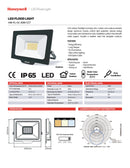 REFLECTOR LED 30W, EMITE 3210LM, AJUSTE DE TONALIDAD DE LUZ CCT: 30K,40,60K, 100-277V,  50-60HZ, GRADO DE PROCTECCION IP65, CRI80, ACABADO NEGRO.