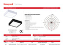 Panel Superficial Led Cuadrada 18W Acabado Negro Mate