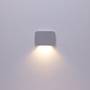 LÁMPARA DE PARED EXTERIOR DECORATIVA LED 1W, EMITE 60LM, TONALIDAD DE 3000K, 100-240V, IP65, ACABADO GRIS.