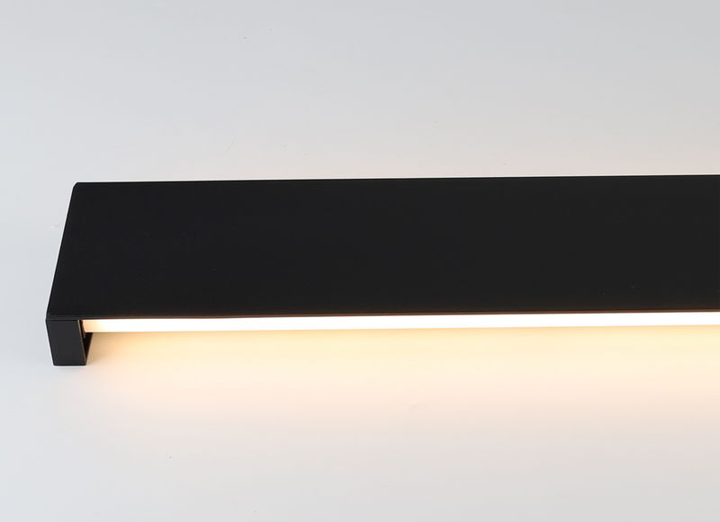 LÁMPARA DE PARED EXTERIOR DECORATIVA LED, 20W, EMITE 1300LM, TONALIDAD DE 3000K, CRI80, 100-240V, 50-60HZ, GRADO DE PROTECCION IP65, ACABADO NEGRO.