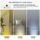 Lámpara Colgante Decorativa Con Luz Led 55W Acabado Black/ Die Cast Aluminium Silicon.