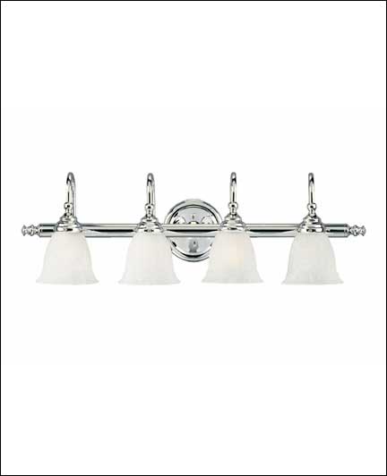 Savoy House - 8-1062-4-CH - Four Light Bath Bar - Brunswick - Chrome