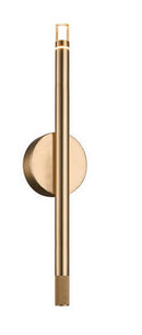 LÁMPARA DE PARED DECORATIVA MODERNA LED 7W, TONALIDAD DE 3000K, 100-240V, 50-60HZ, GRADO DE PROTECCION IP20, ACABADO DORADO.