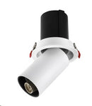 Lámpara De Techo Tipo Spot Empotrable Dirgilble 1xGU10-50W (No Incluido) Acabado White/ Die Cast Aluminium Abs.