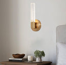 Lámpara Pared Decorativa LED 3W Acabado Dorado