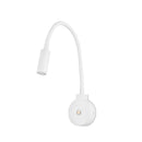 Lámpara De Pared" Faro Pixie Lector " Acabado Blanco Led 3W-Tonalidad 2700K