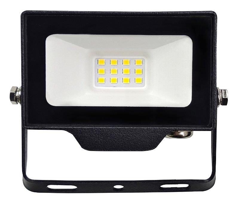 REFLECTOR LED 10W, 920LM, TONALIDAD 6000K, 100-277V, 50-60HZ, GRADO DE PROTECCION  IP65, CRI80, ACABADO NEGRO.