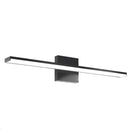 Lámpara De Pared Con Luz Led 15W Acabado Black/ Die Cast Aluminium Acrílico.