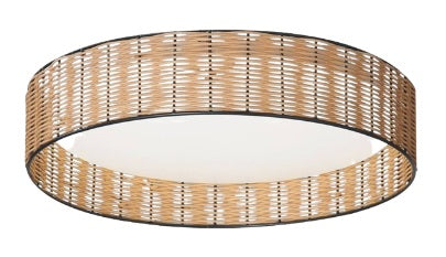 LÁMPARA DE TECHO TIPO PLAFON LED 20W, INTERRUPTOR PARA AJUSTE DE TONALIDAD DE LUZ CCT 30K, 40K,60K, 110-240V, 50-60HZ, GRADO DE PROTECCION IP20, ACABADO RATAN.