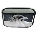 ABANICO DE TECHO CON CONTROL REMOTO Y  LUZ LED 60W, EMITE 2120LM, 6 VELOCIDADES, OPCION PARA ELEGIR TONALIDAD DE LUZ CCT: 30K,40K,60K, 110-240V, 50-60HZ, GRADO DE PROTECCION IP20, ACABADO NEGRO.