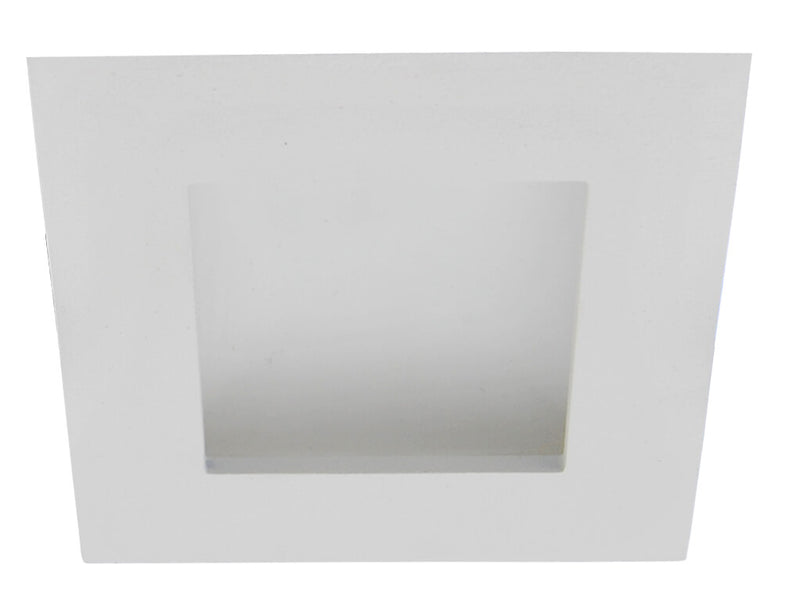 LUMINARIA DE TECHO LED TIPO SPOT CUADRADO BLANCO DE 8W 3000K