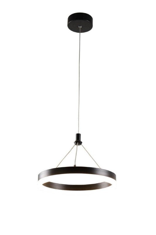 LÁMPARA DE TECHO COLGANTE LED 16W, CON INTERRUPTOR CCT PARA ELEGIR TONALIDAD DE LUZ: 30K.40,60K, 110-240V, 50-60HZ, GRADO DE PROTECCION IP20, MARCA HOME DELIGHT.