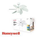 ABANICO DE TECHO VERONA 32¨DECORATIVO BLANCO MATE 1XE27-40W (NO INCLUIDO) CADENA DE TIRO