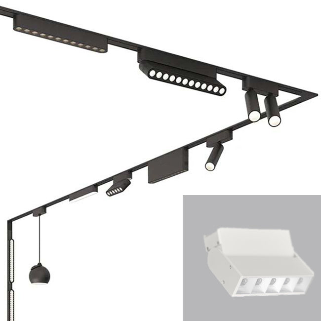 LAMPARA DE TECHO PLEGABLE LED DE PUNTO DE LUZ 10W , EMITE 708.74LM TONALIDAD DE 3000K