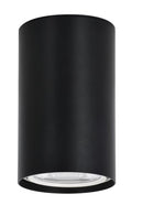 LÁMPARA TIPO SPOT SUPERFICIAL 1XE27-75W PARA FOCO PAR30, 110-240V 50-60HZ, GRADO DE PROTECCION IP20, ACABADO NEGRO.