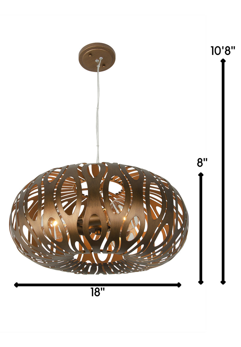 Three Light Pendant<br /><span style="color: