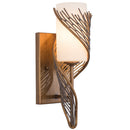 One Light Wall Sconce<br /><span style="color:#4AB0CE;">Entrega: 4-10 dias en USA</span><br /><span style="color:#4AB0CE;font-size:60%;">PREGUNTE POR ENTREGA EN PANAMA</span><br />Collection: Flow<br />Finish: Hammered Ore