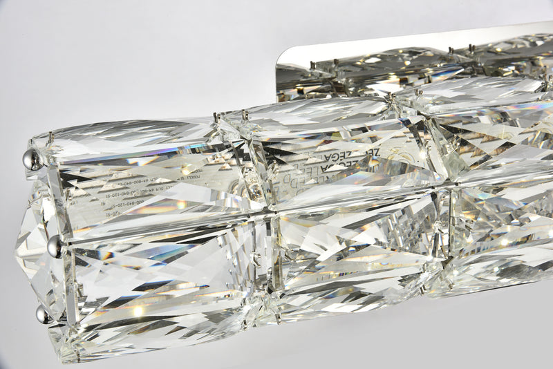 LED Bath Sconce<br /><span style="color:#4AB0CE;">Entrega: 4-10 dias en USA</span><br /><span style="color:#4AB0CE;font-size:60%;">PREGUNTE POR ENTREGA EN PANAMA</span><br />Collection: Valetta<br />Finish: Chrome