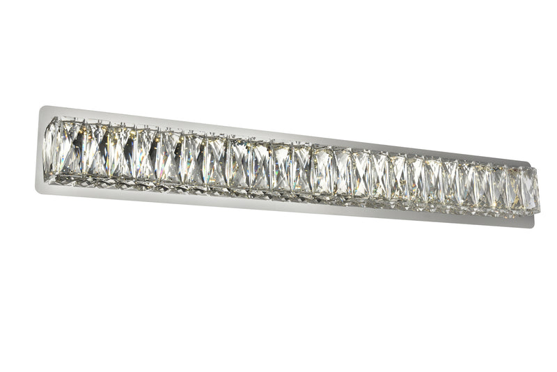 LED Bath Sconce<br /><span style="color:#4AB0CE;">Entrega: 4-10 dias en USA</span><br /><span style="color:#4AB0CE;font-size:60%;">PREGUNTE POR ENTREGA EN PANAMA</span><br />Collection: Monroe<br />Finish: Chrome