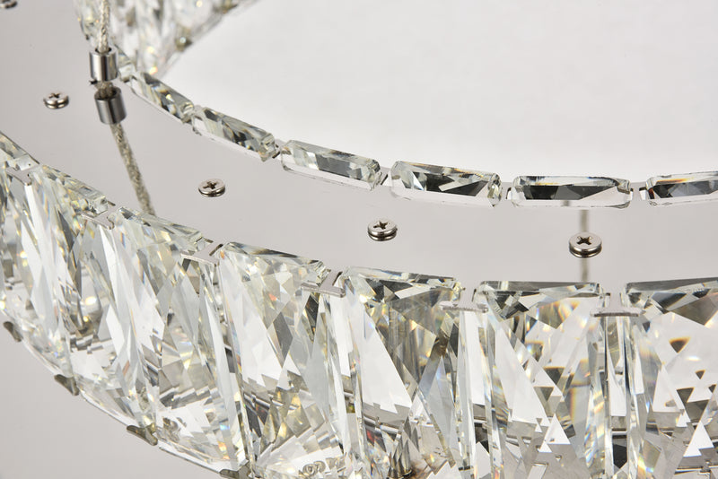 LED Chandelier<br /><span style="color:#4AB0CE;">Entrega: 4-10 dias en USA</span><br /><span style="color:#4AB0CE;font-size:60%;">PREGUNTE POR ENTREGA EN PANAMA</span><br />Collection: Monroe<br />Finish: Chrome