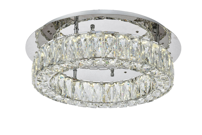 LED Flush Mount<br /><span style="color:#4AB0CE;">Entrega: 4-10 dias en USA</span><br /><span style="color:#4AB0CE;font-size:60%;">PREGUNTE POR ENTREGA EN PANAMA</span><br />Collection: Monroe<br />Finish: Chrome