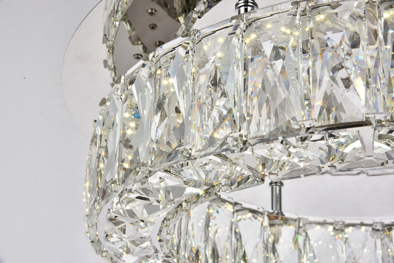 LED Flush Mount<br /><span style="color:#4AB0CE;">Entrega: 4-10 dias en USA</span><br /><span style="color:#4AB0CE;font-size:60%;">PREGUNTE POR ENTREGA EN PANAMA</span><br />Collection: Monroe<br />Finish: Chrome
