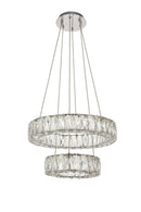 LED Chandelier<br /><span style="color:#4AB0CE;">Entrega: 4-10 dias en USA</span><br /><span style="color:#4AB0CE;font-size:60%;">PREGUNTE POR ENTREGA EN PANAMA</span><br />Collection: Monroe<br />Finish: Chrome