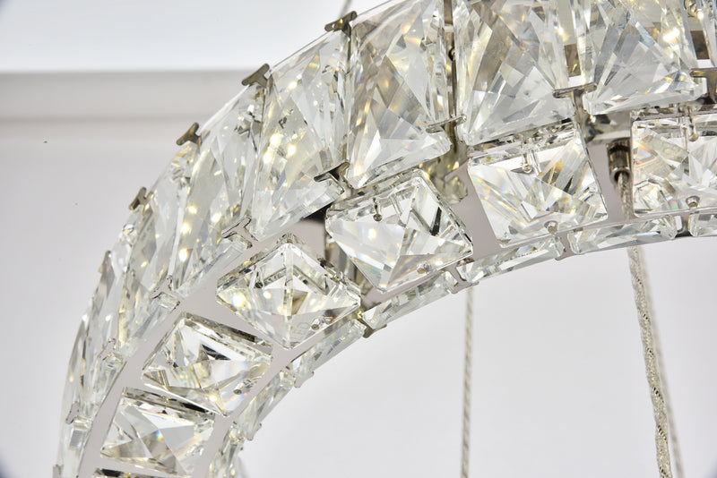 LED Chandelier<br /><span style="color:#4AB0CE;">Entrega: 4-10 dias en USA</span><br /><span style="color:#4AB0CE;font-size:60%;">PREGUNTE POR ENTREGA EN PANAMA</span><br />Collection: Monroe<br />Finish: Chrome