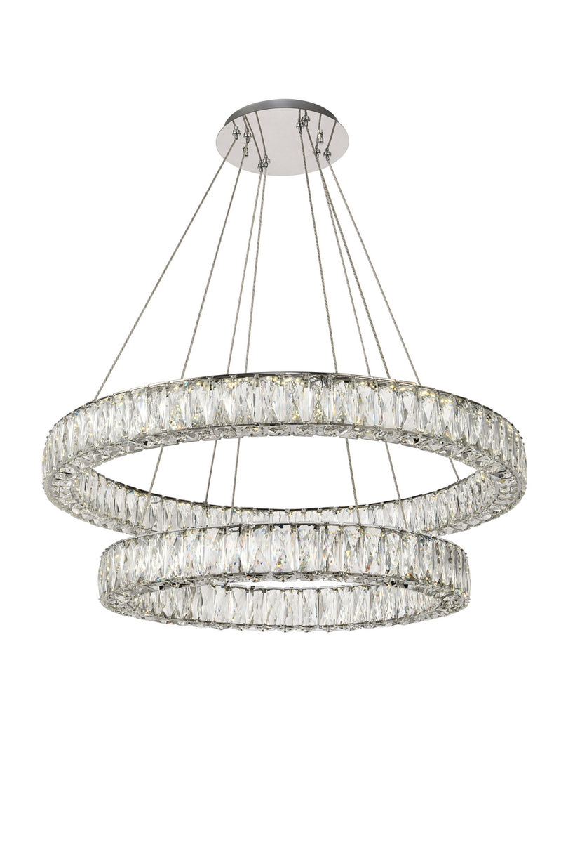 LED Chandelier<br /><span style="color:#4AB0CE;">Entrega: 4-10 dias en USA</span><br /><span style="color:#4AB0CE;font-size:60%;">PREGUNTE POR ENTREGA EN PANAMA</span><br />Collection: Monroe<br />Finish: Chrome